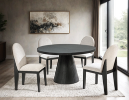 D500 Dining Table + 4 Chair Set
