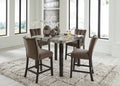 Ashley D581-13 Pub Table & 4 Chairs Set **NEW ARRIVAL**