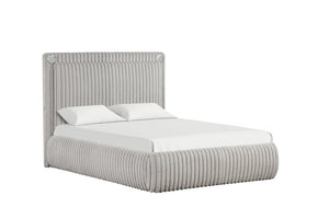 Diana Gray Platform Bed - Queen **NEW ARRIVAL**
