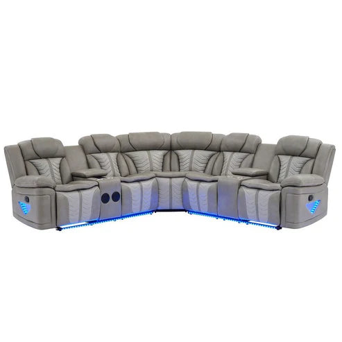 S2025 Innova Sectional Grey