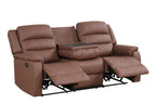 Hope Brown 3PC Reclining Set
