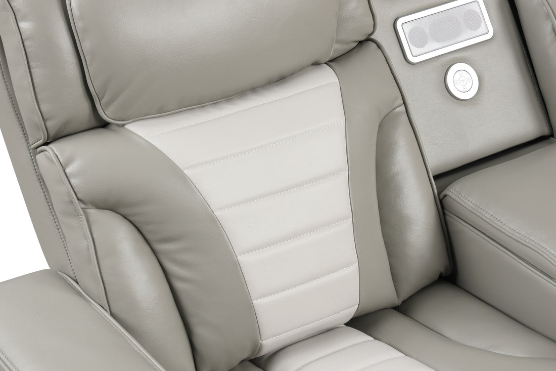 IBIZA POWER/POWER Gray Reclining Sectional **NEW ARRIVAL**