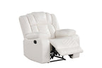 Ace White - 3PC Reclining Set