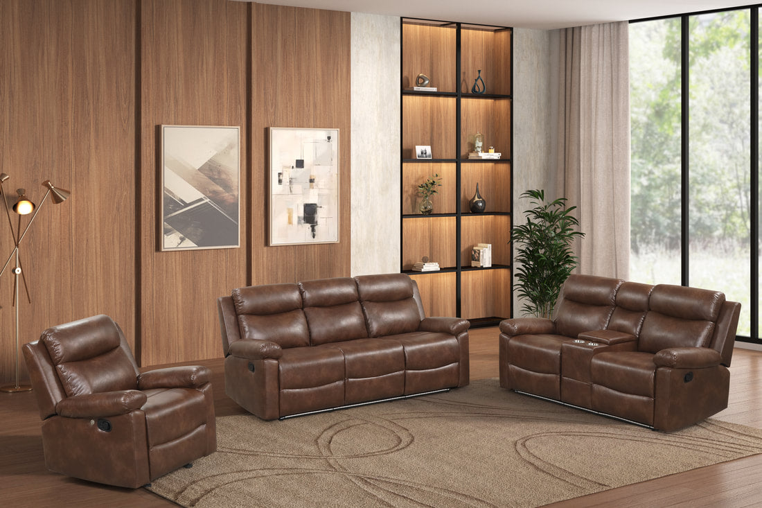Isabel Espresso - 2PC OR 3PC Reclining Set **NEW ARRIVAL**