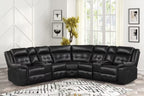 Jacob2 Black - Reclining Sectional **NEW ARRIVAL**