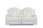 Luz White - 3PC Reclining Set