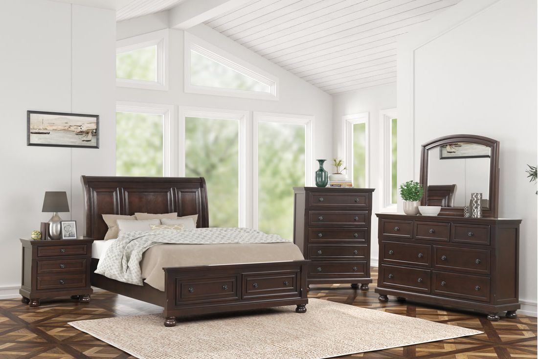 Magnolia10 4pc or 5pc Bedroom Set - Queen, King