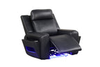 Rolls Royce Black Power Reclining Set **NEW ARRIVAL**