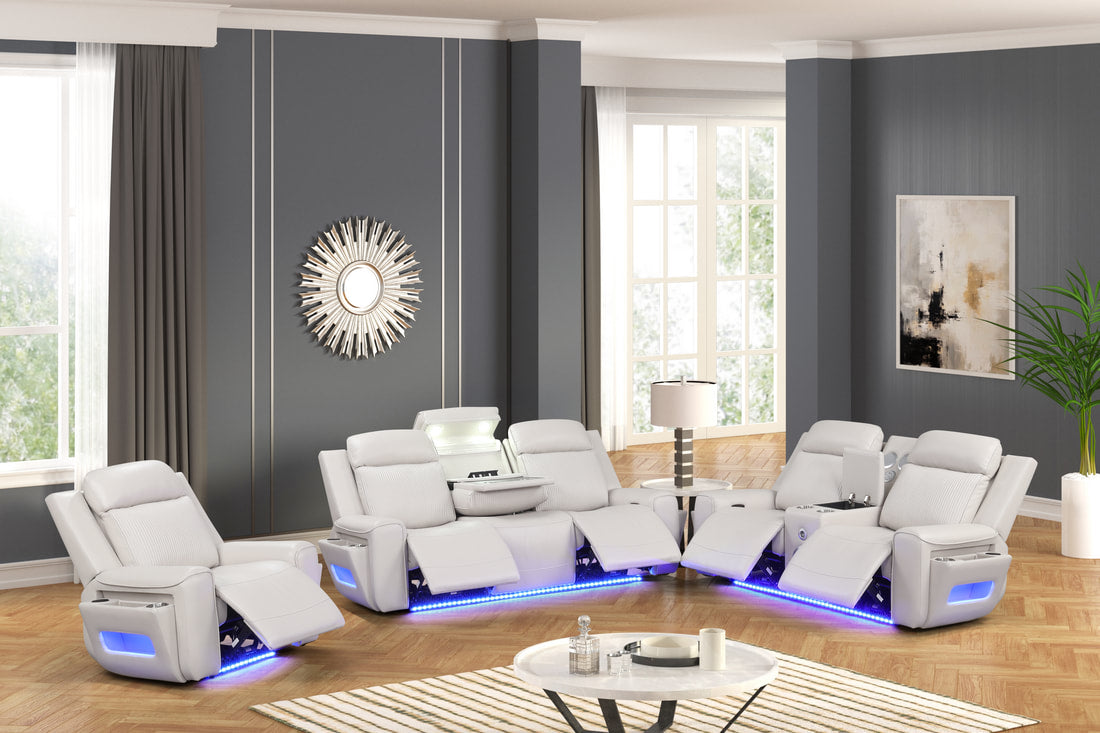 Rolls Royce Sand Power Reclining Set **NEW ARRIVAL**