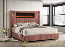 Romance2 Pink Platform Bed - Queen, King **NEW ARRIVAL**
