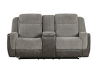 LISA - Gray 3pc Reclining Set