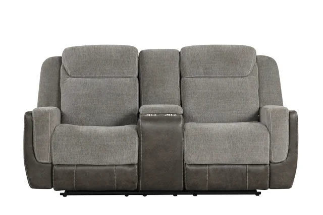 LISA - Gray 3pc Reclining Set