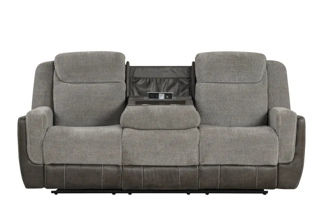 LISA - Gray 3pc Reclining Set