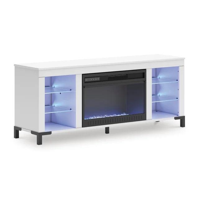 W2722-168 - TV Stand w/ Fireplace 59"L (LED Lights)