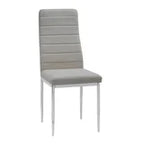 D107 - Gray - Glass Table + 4 Chairs **NEW ARRIVAL**