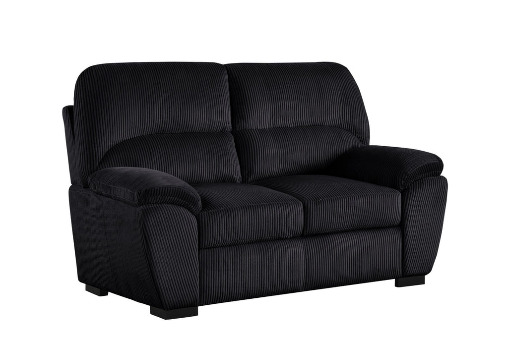 Tiffany10 Black - 2PC or 3PC Living Room