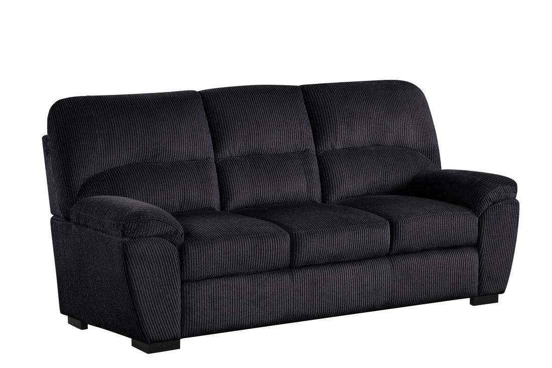 Tiffany10 Black - 2PC or 3PC Living Room