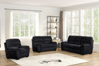 Tiffany10 Black - 2PC or 3PC Living Room