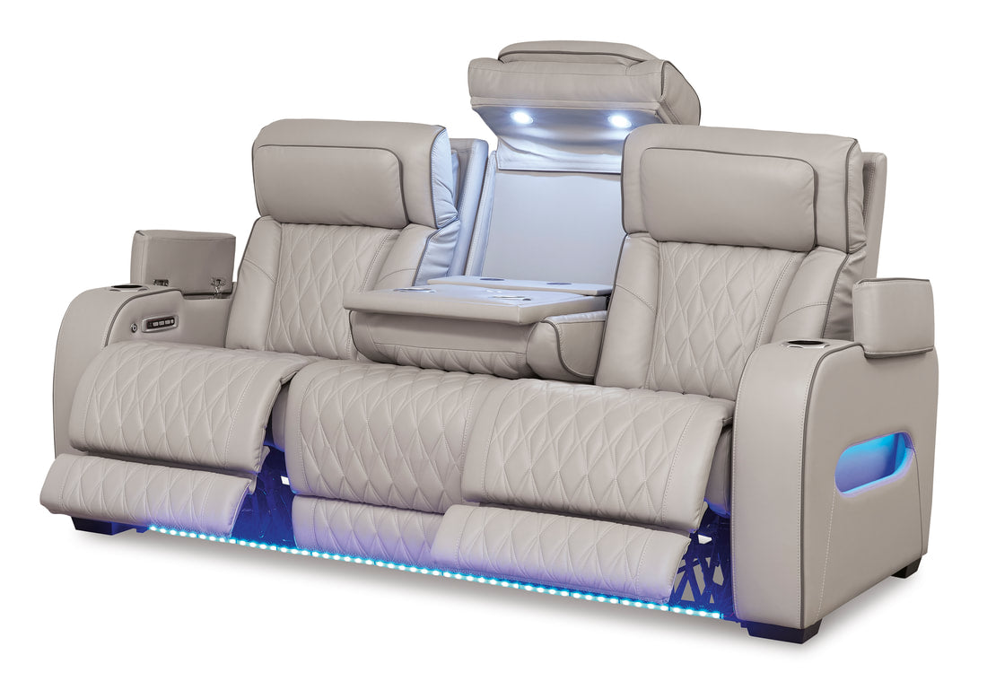 U271-05 Power 2PC or 3PC Reclining Set (Genuine Leather + Air Massage)