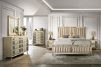 Venetian 4pc or 5pc Platform Bedroom Set - Queen **NEW ARRIVAL**