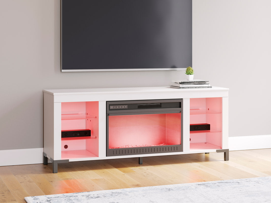 W2722-168 - TV Stand w/ Fireplace 59"L (LED Lights)
