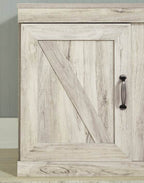 Whitewash TV Stand 60"L