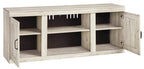 Whitewash TV Stand 60"L